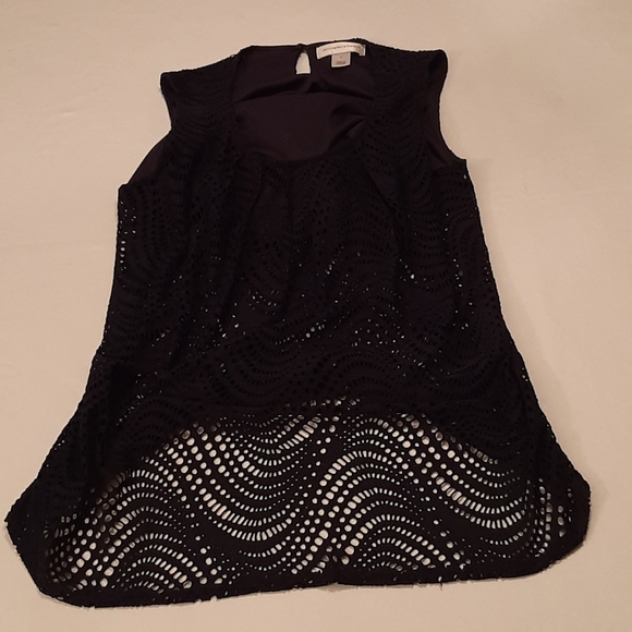 Christopher & Banks, Black Tank, Size S - Picture 3 of 8